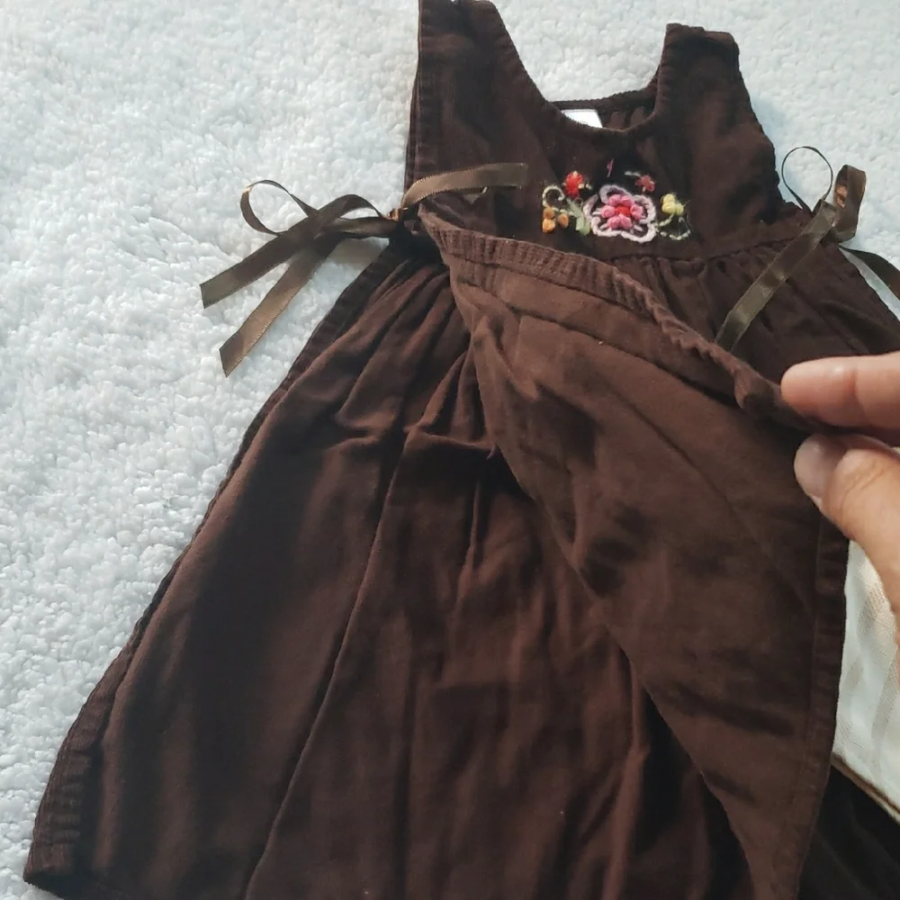Victoria K Brown Toddler Dress 2t - Picture 5 of 8